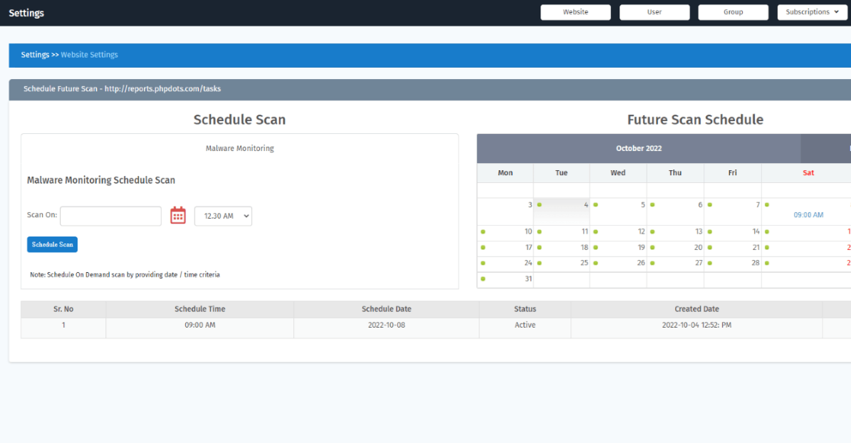 Web Application Scanner