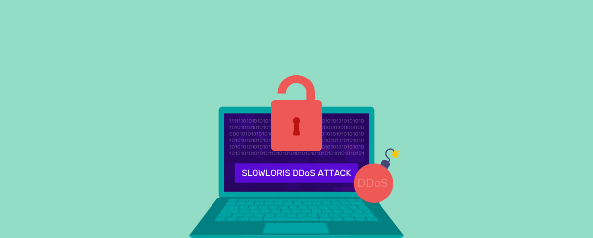 What is a Slowloris DDoS attack