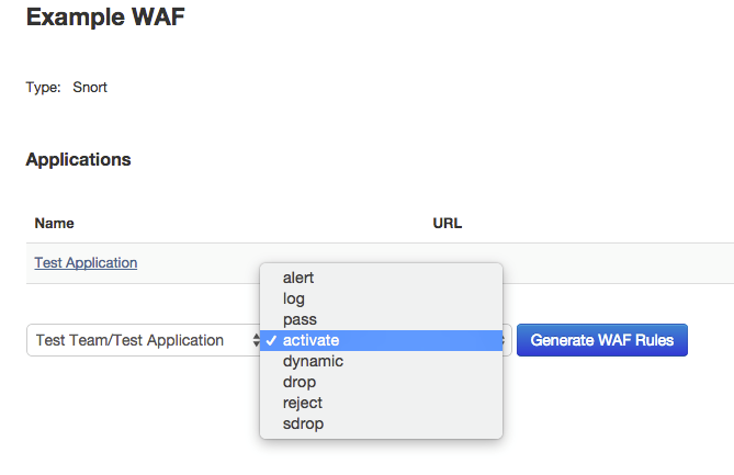 WAF Example