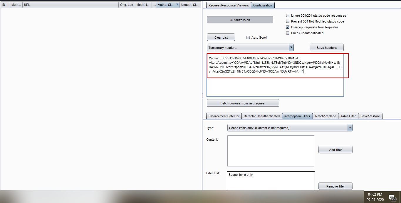 Authorization