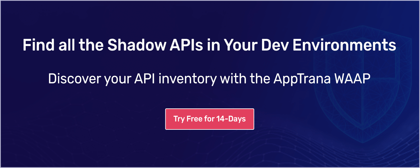 Find all the Shadow APIs in Your Dev Environments