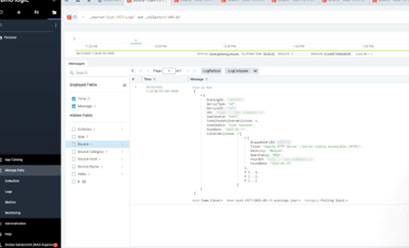 Displaying the Indusface WAS log data on SIEM