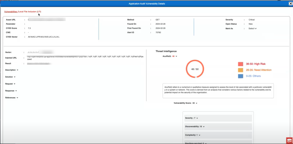 AcuRisQ – Quantify Risk Accurately | Indusface Blog