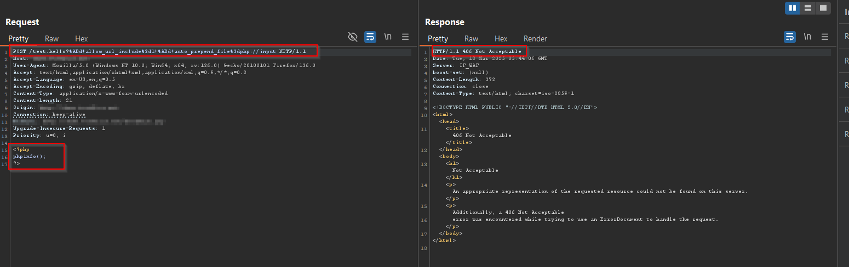 CVE-2024-4577 PoC Simulation - AppTrana Coverage