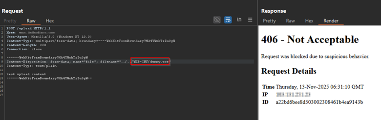 AppTrana WAAP mitigates exploitation attempts tied to CVE-2025-55752