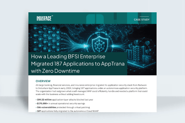 How a Leading BFSI Enterprise Migrated 187 Applications to AppTrana with Zero Downtime