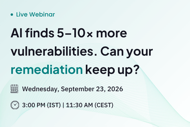AI finds 5–10× more vulnerabilities. Can your remediation keep up?